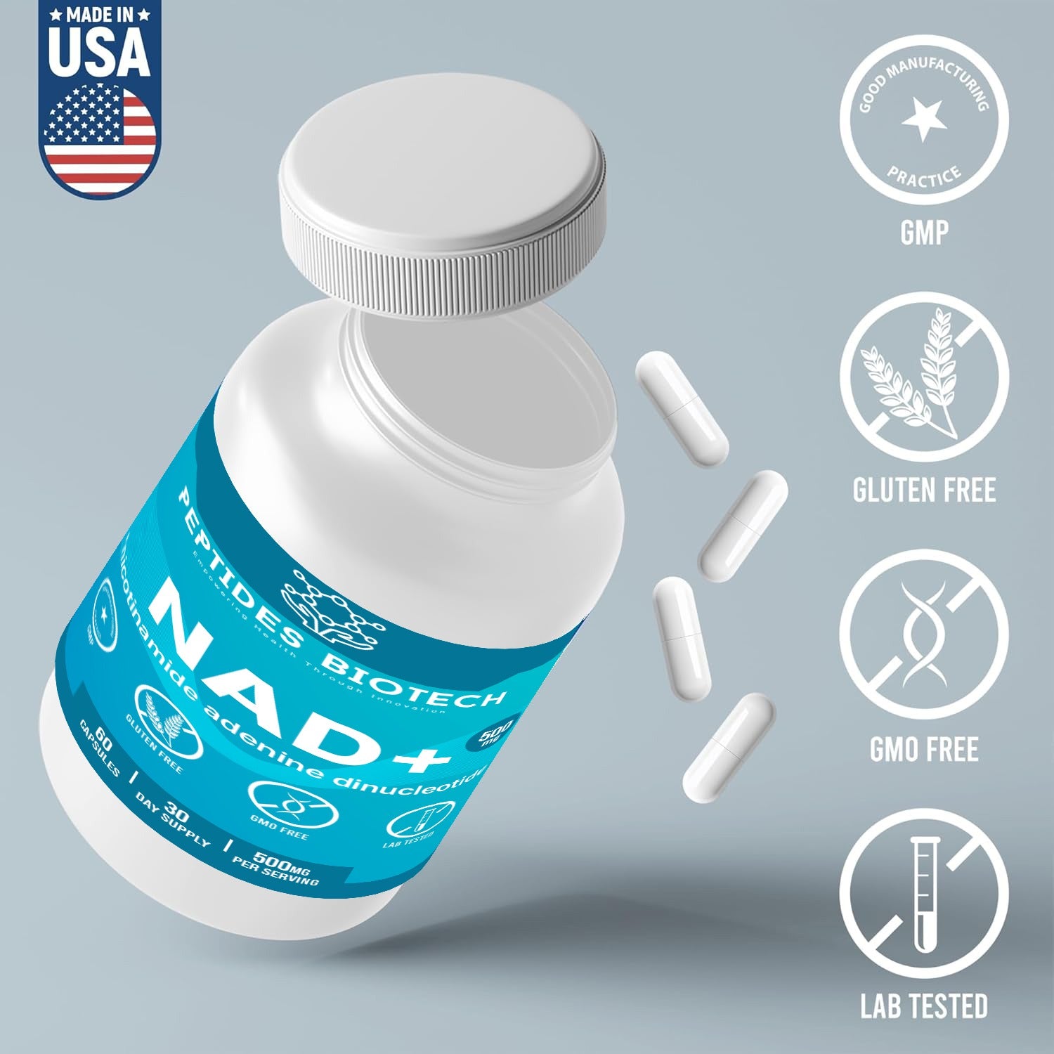 NAD+ Supplement Capsules