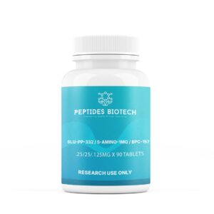 Weight Loss Blend - SLU-PP-332 (250mcg) / 5-Amino-1mq (25mg) / BPC-157 (125mcg) x 90 Tablets